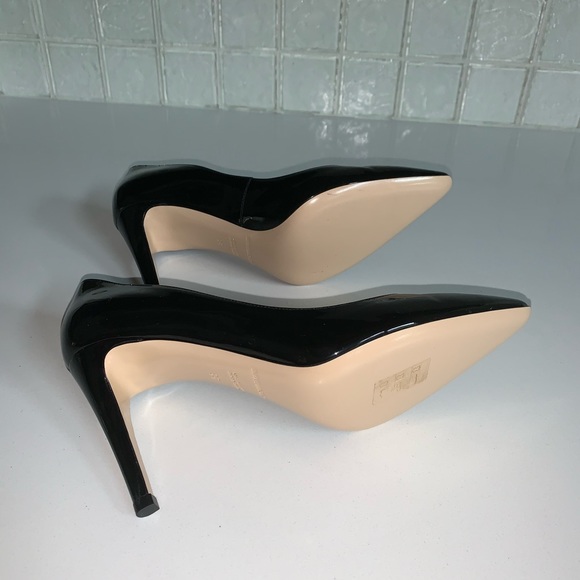 Emporio Armani Classic platent heels 38 - Picture 3 of 4